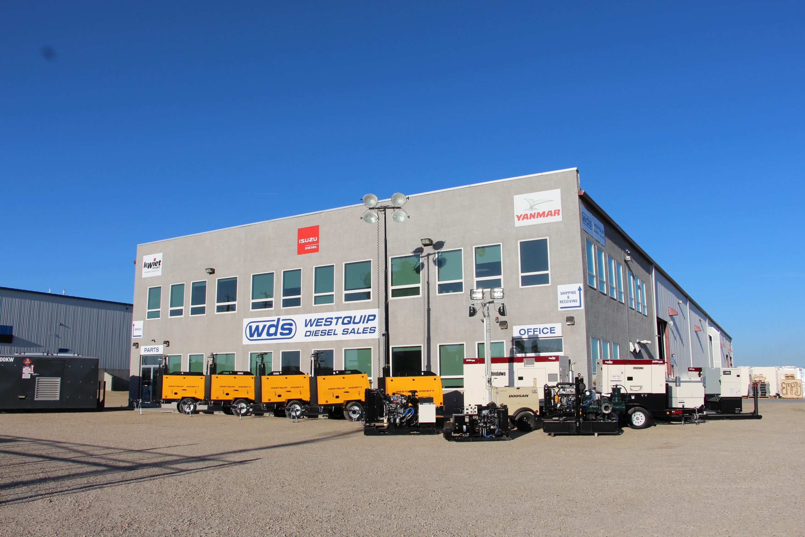 Westquip Edmonton Diesel Sales Power units, Generators, Light Towers